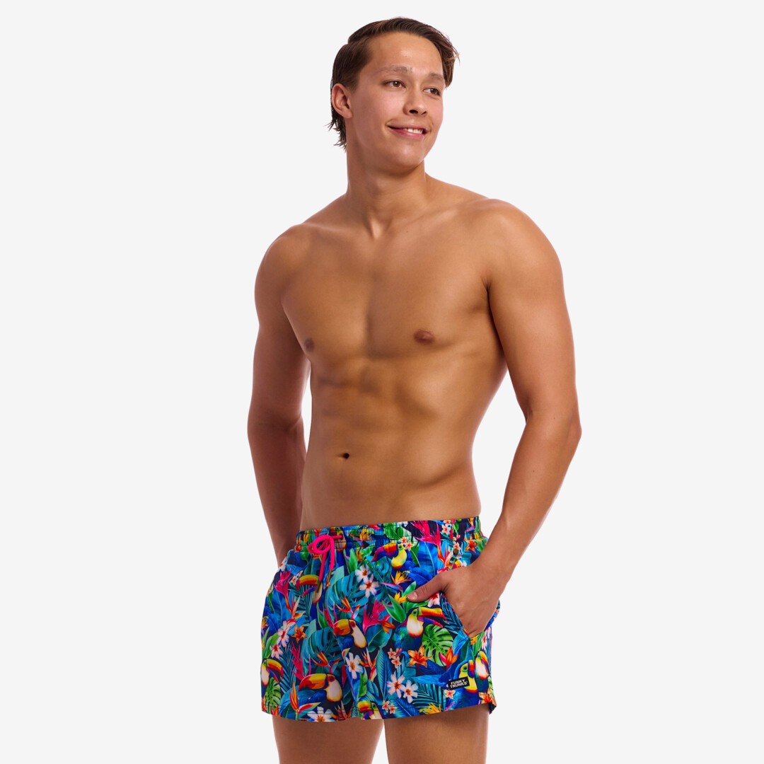 Birdie Wordie Men's Shorty Shorts Short