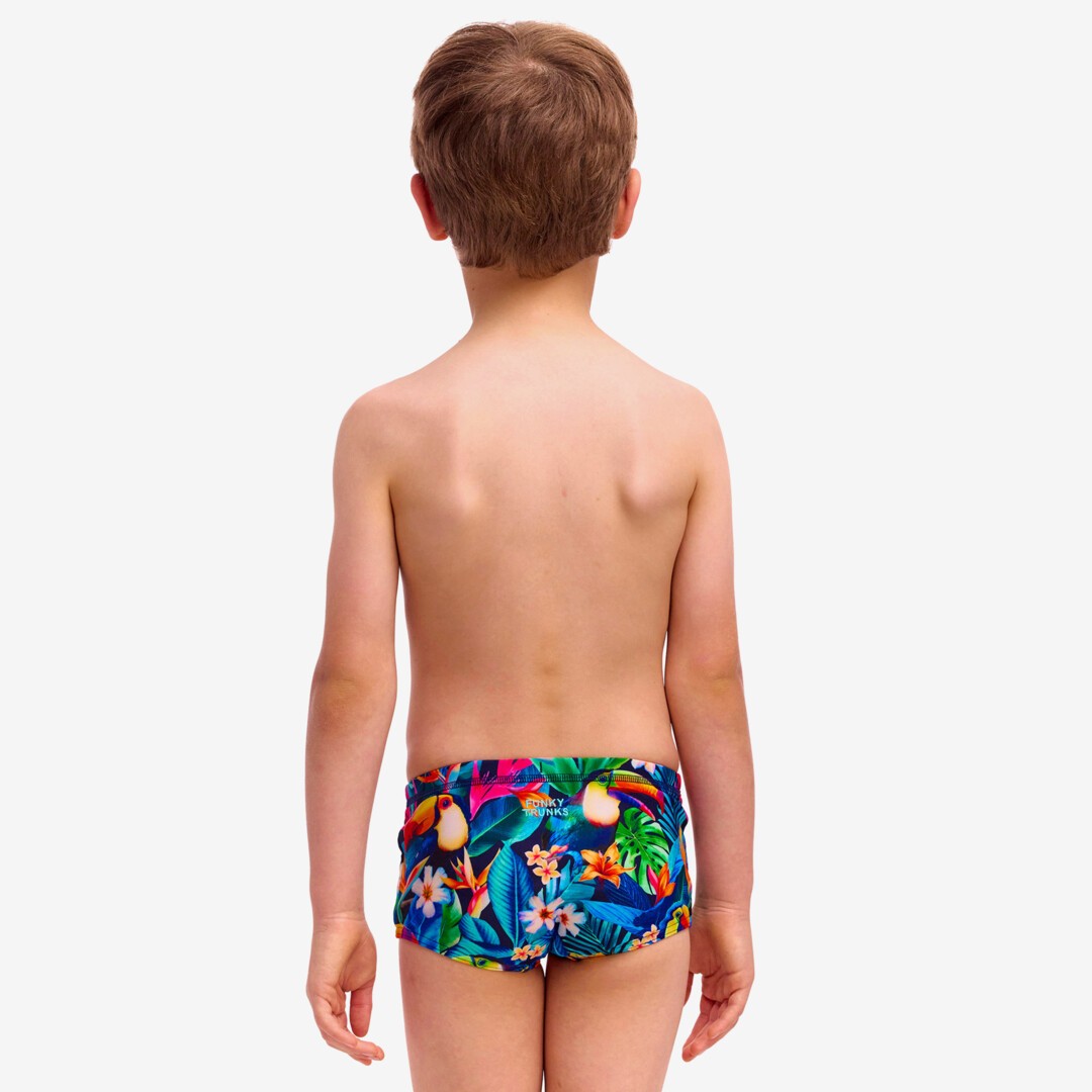Birdie Wordie Toddler Boy's Printed Trunks