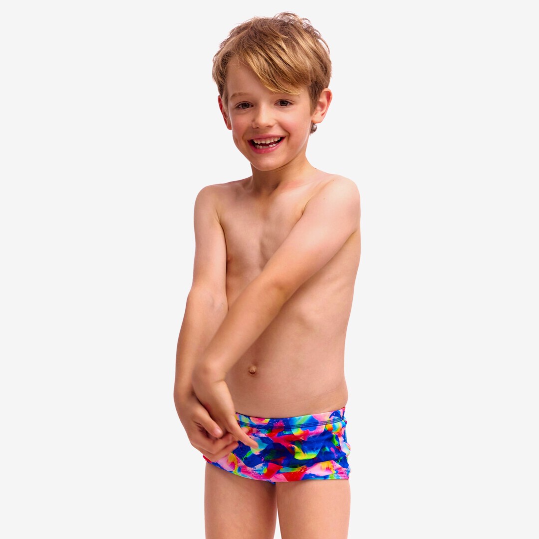 Wet Wave Toddler Boy's Printed Trunks