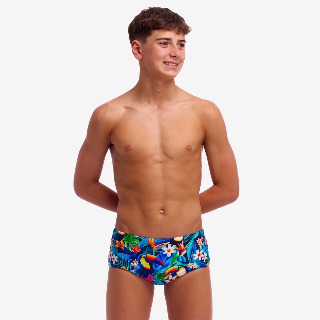 Birdie Wordie Boy's Sidewinder Trunks