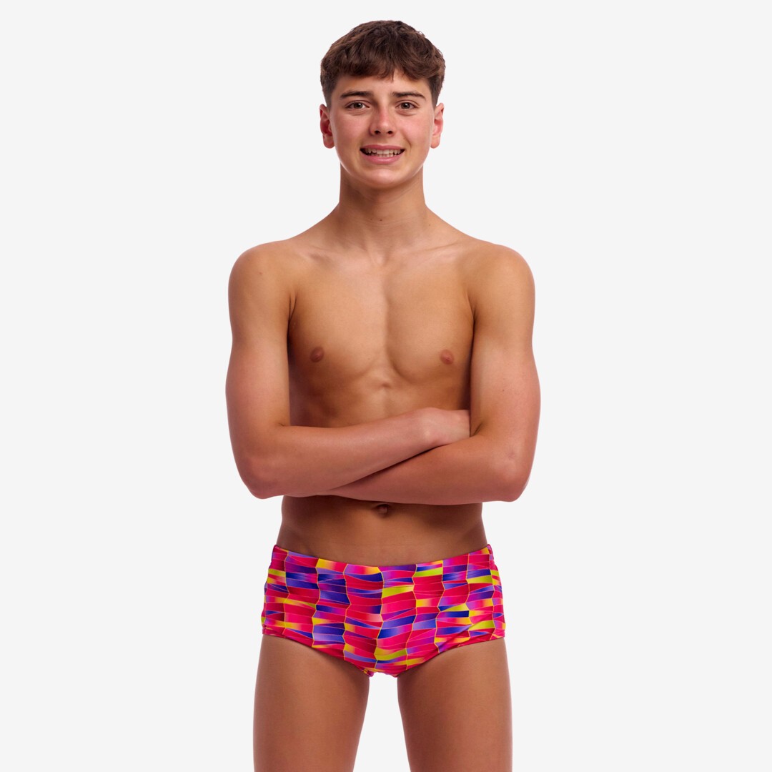Wriggle Walls Boy's Sidewinder Trunks