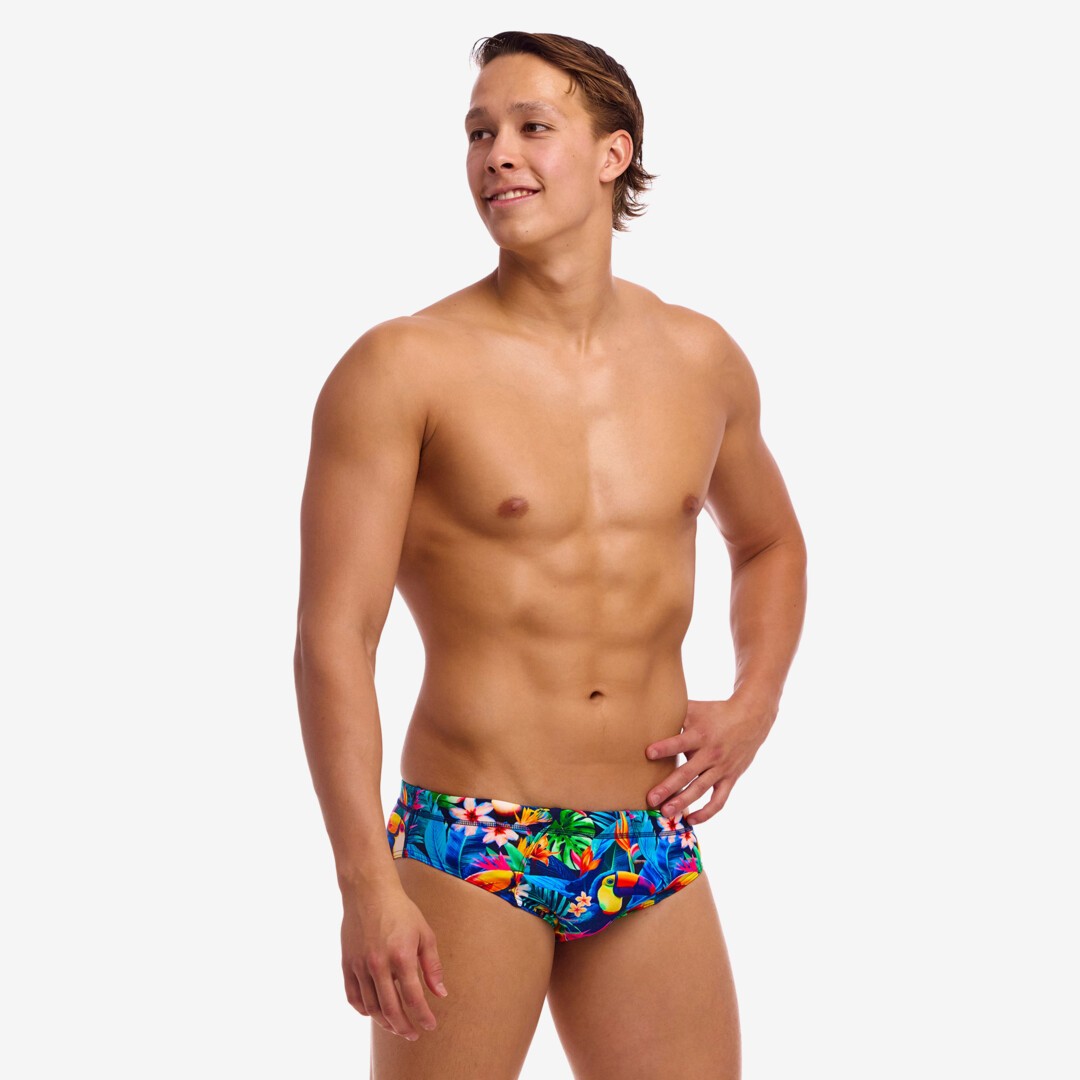 Birdie Wordie Men's Seamed Brief