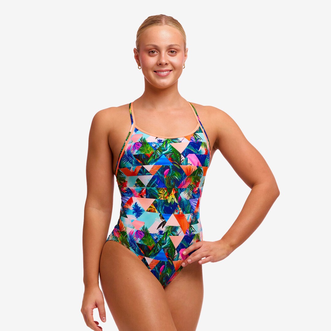 Palm Prism Ladies Diamond Back One Piece