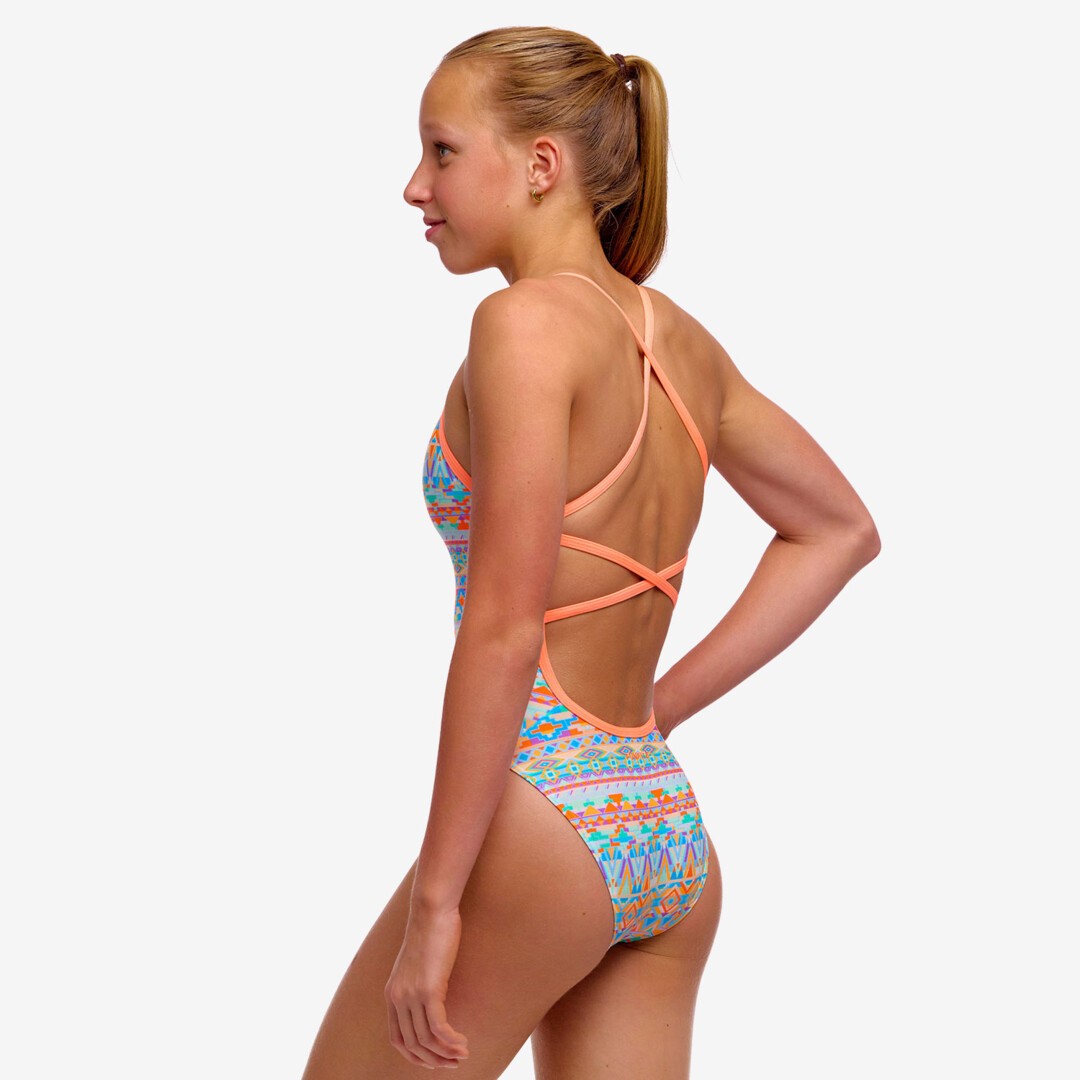 Ship Shape Girl's Strapped In One Piece