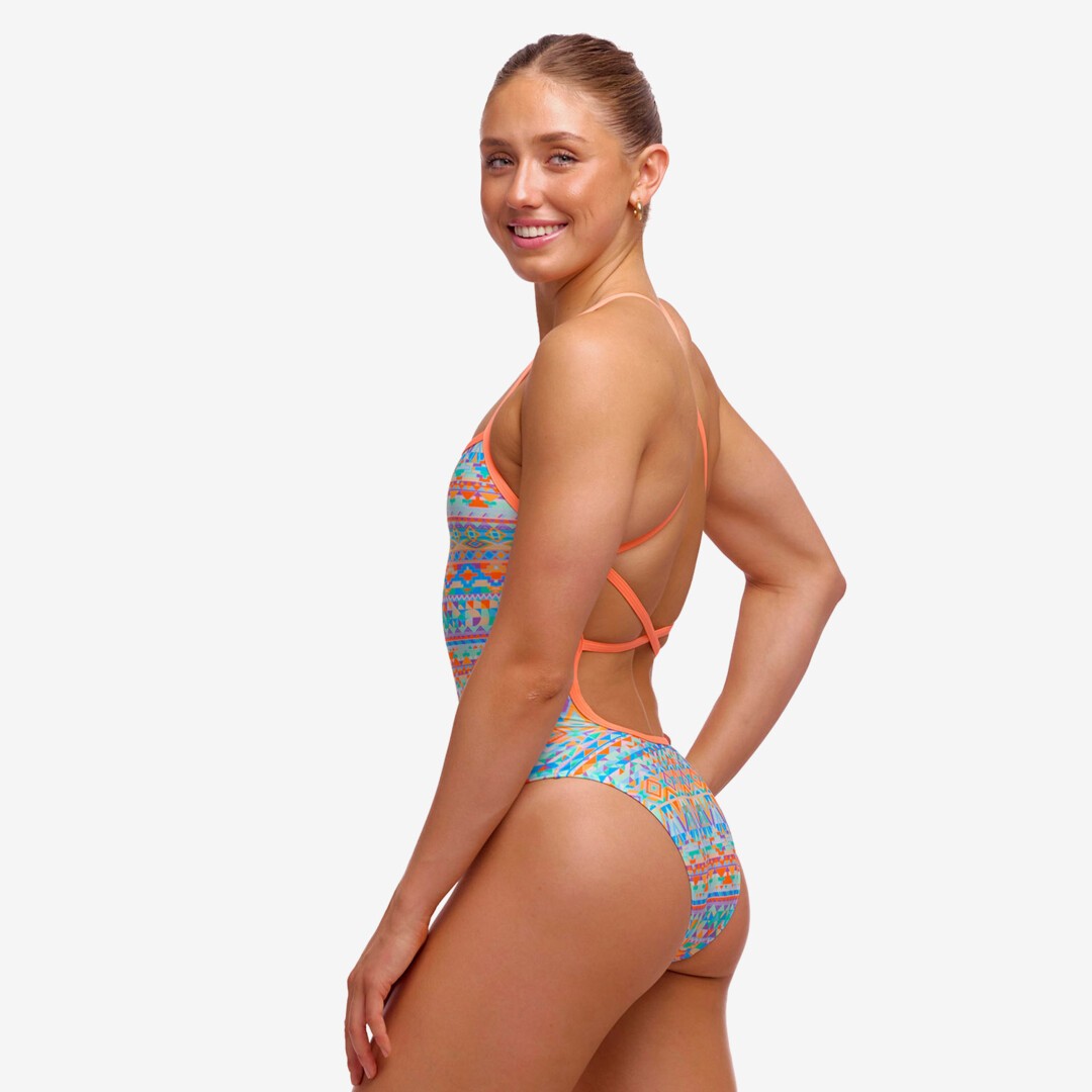 Ship Shape Ladies Strapped In One Piece