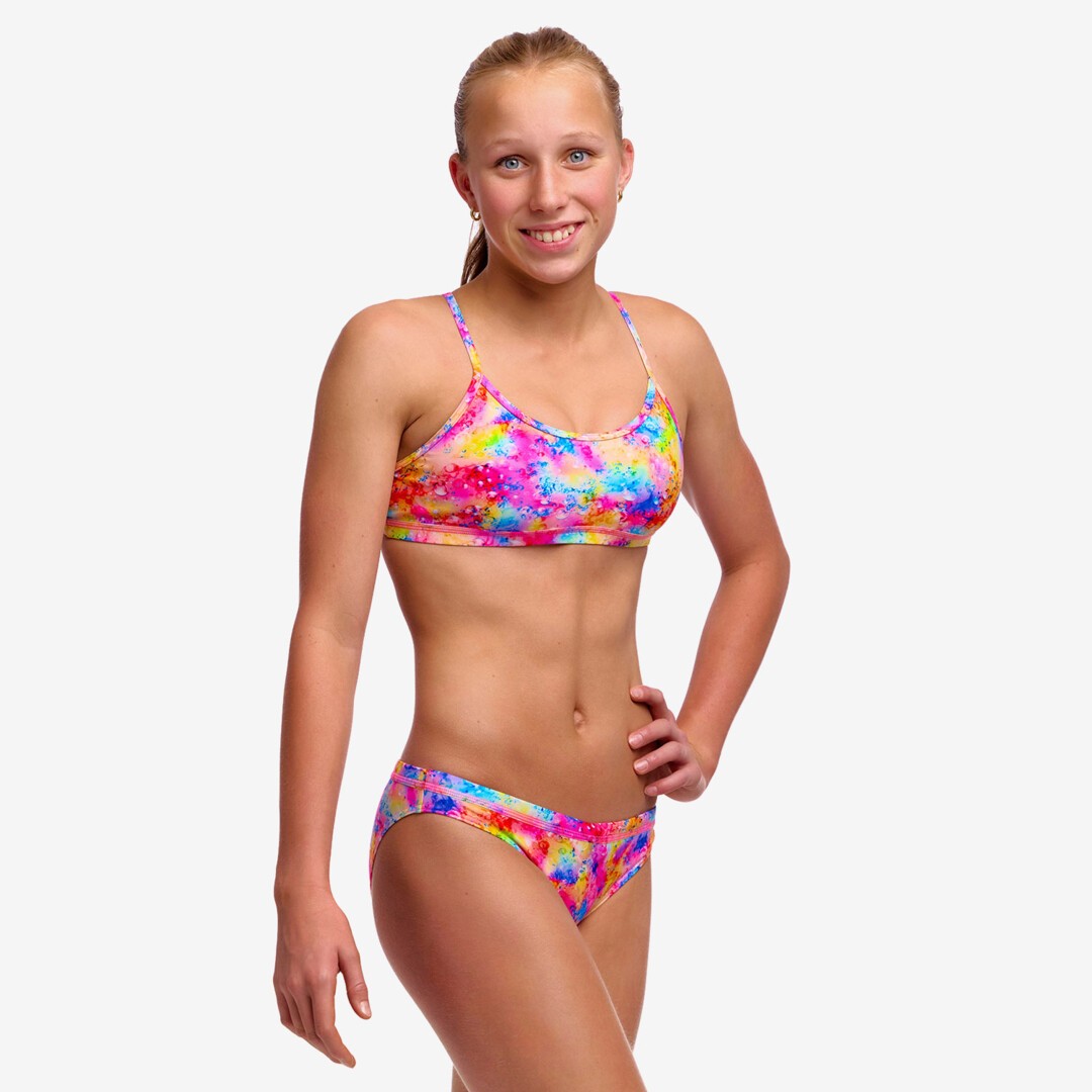 Dry Me Girl's Racerback Two Piece