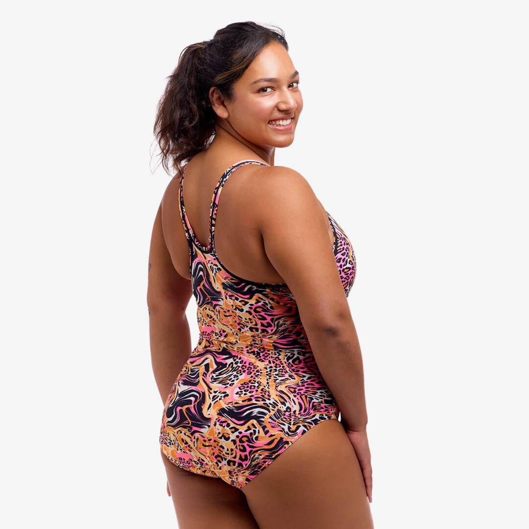 Ladies Locked In Lucy One Piece Tipsy Tiger