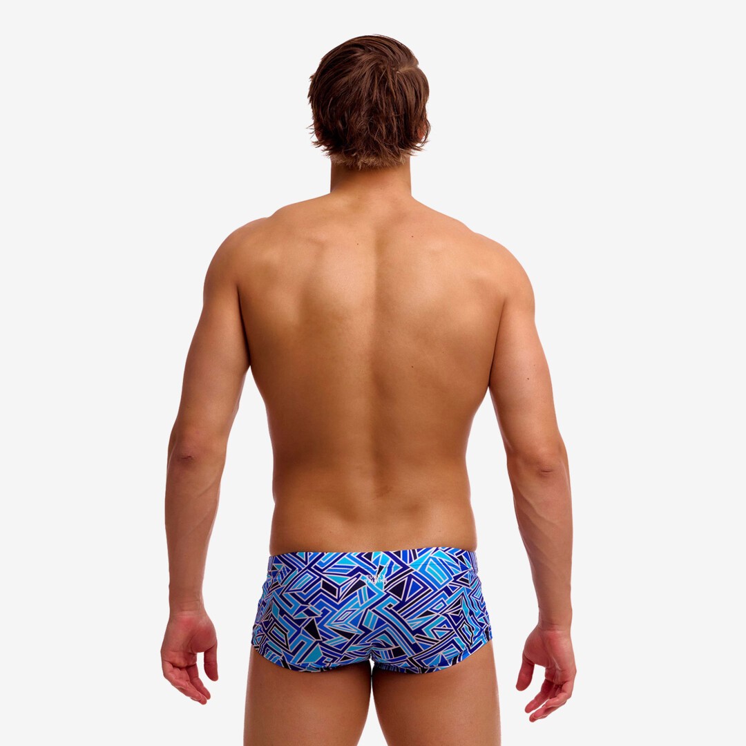 Blue Bits Men's Classic Trunks