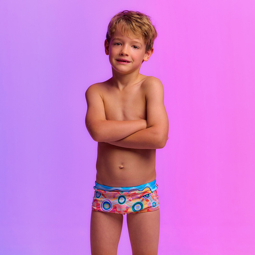 Kulin Colour Toddler Boy's Printed Trunks