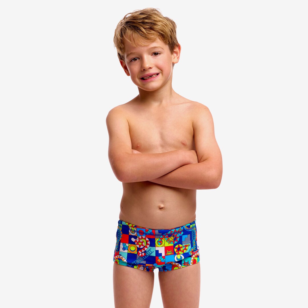 Bored Games Toddler Boy's Printed Trunks