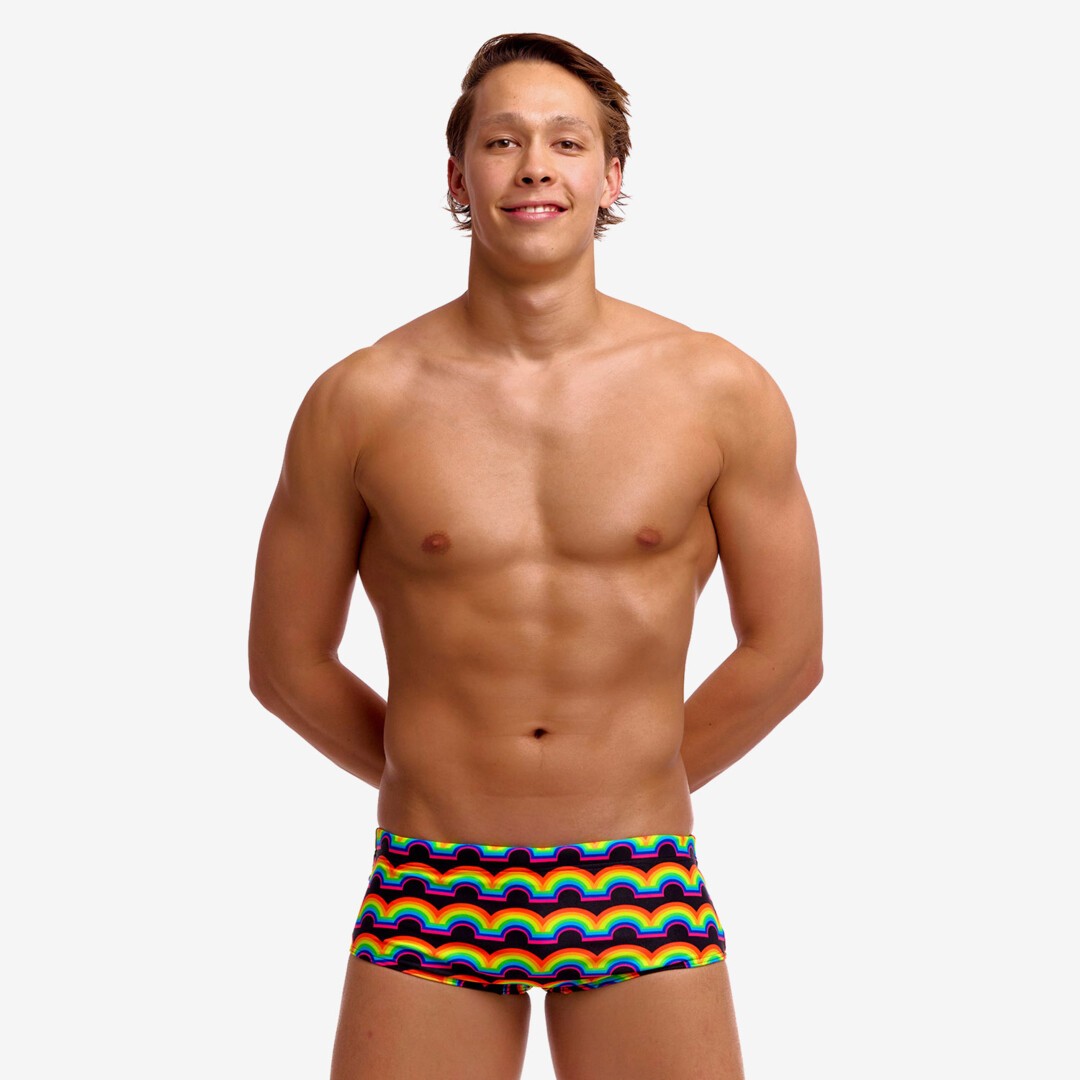 Rainbowie Men's Sidewinder Trunks