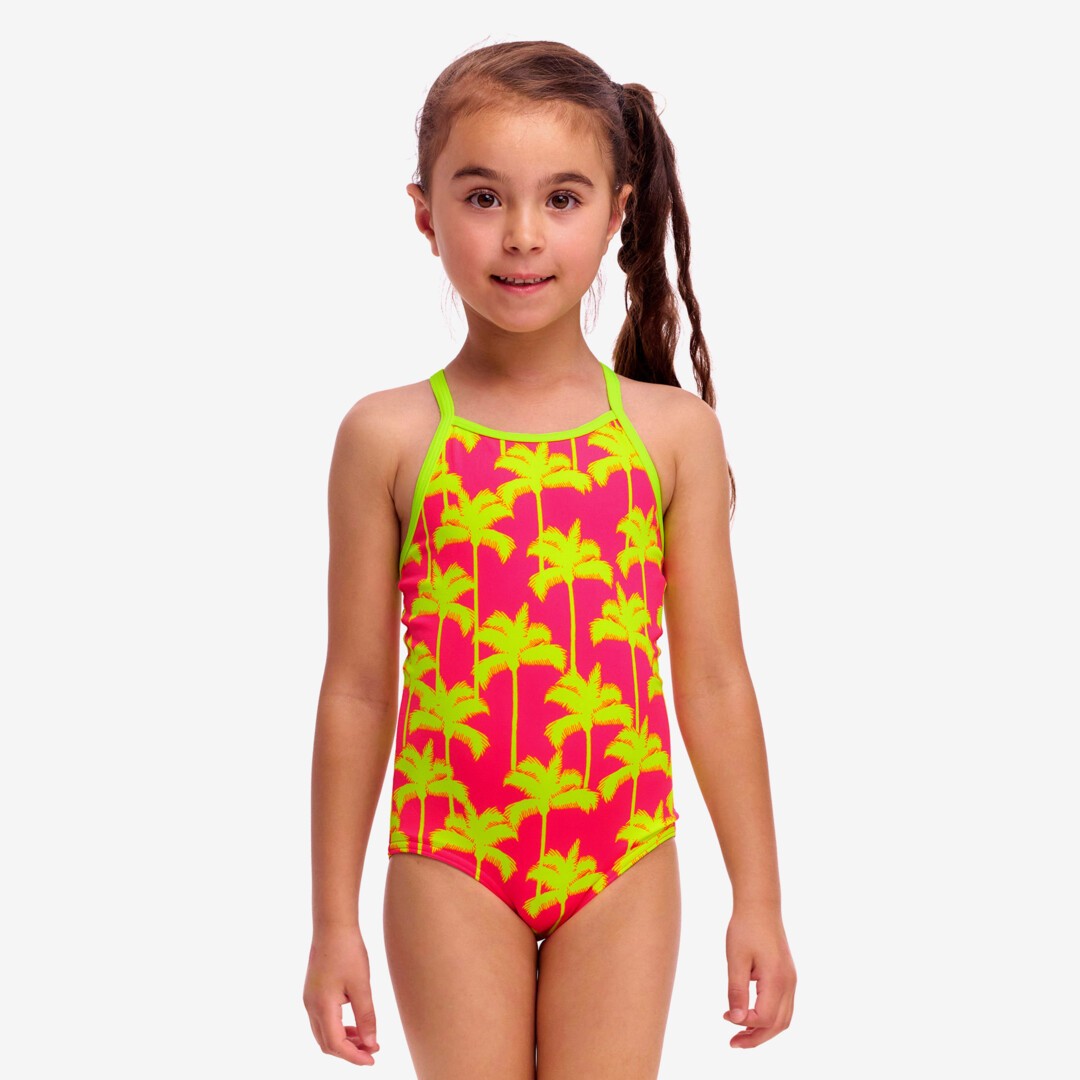 Sweet Coconuts Toddler Girl's Printed One Piece