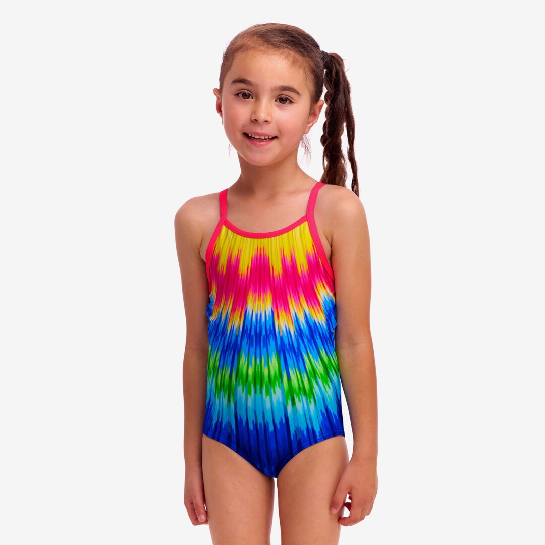 Fly Time Toddler Girl's Printed One Piece