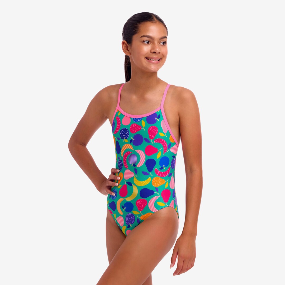 Yummy Yummy Girl's Single Strap One Piece