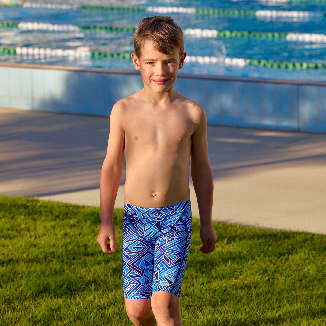 Blue Bits Toddler Boy's Miniman Jammers