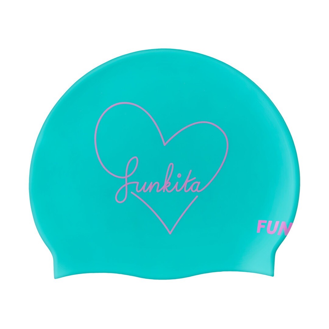 Love Too  Seamless Silicone Swimming Cap
