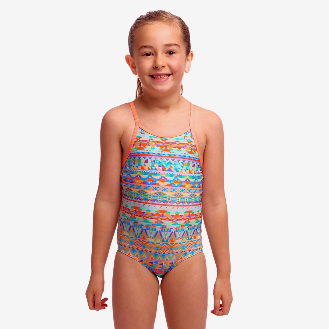 Ship Shape Toddler Girl's Printed One Piece