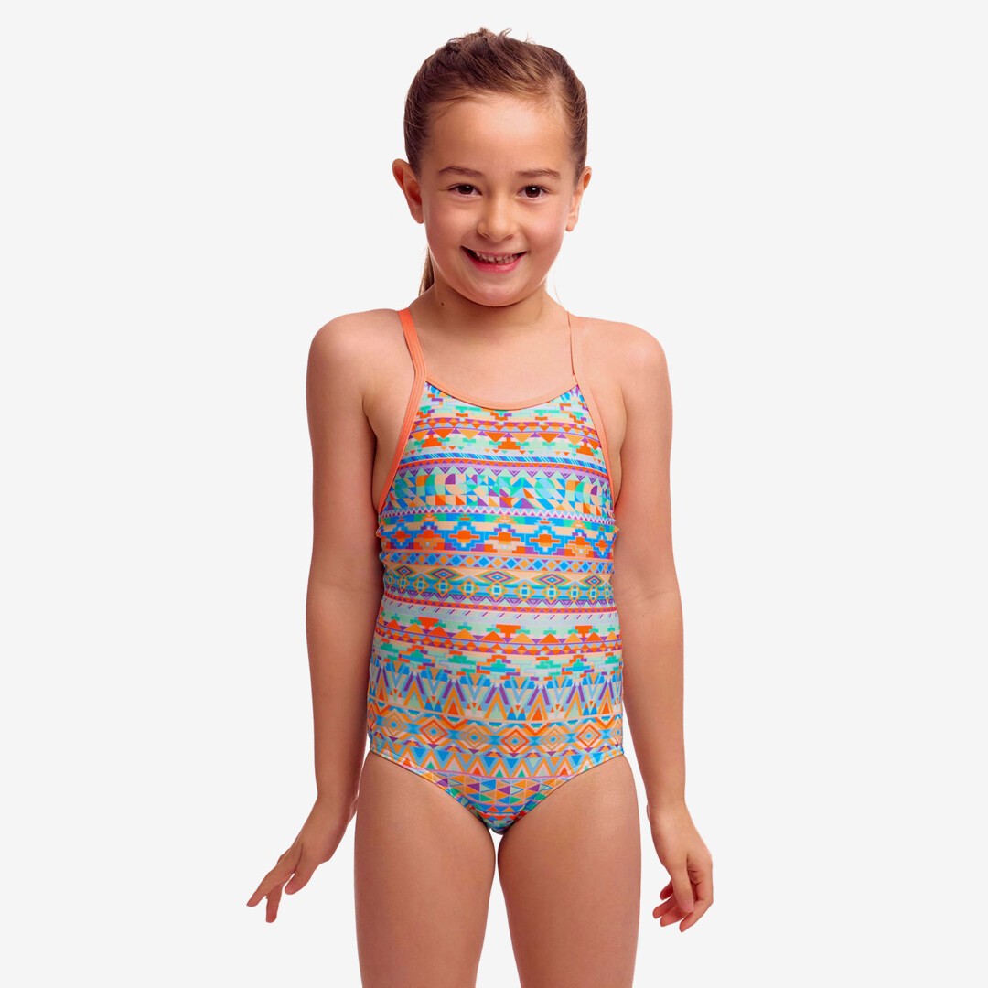 Ship Shape Toddler Girl's Printed One Piece