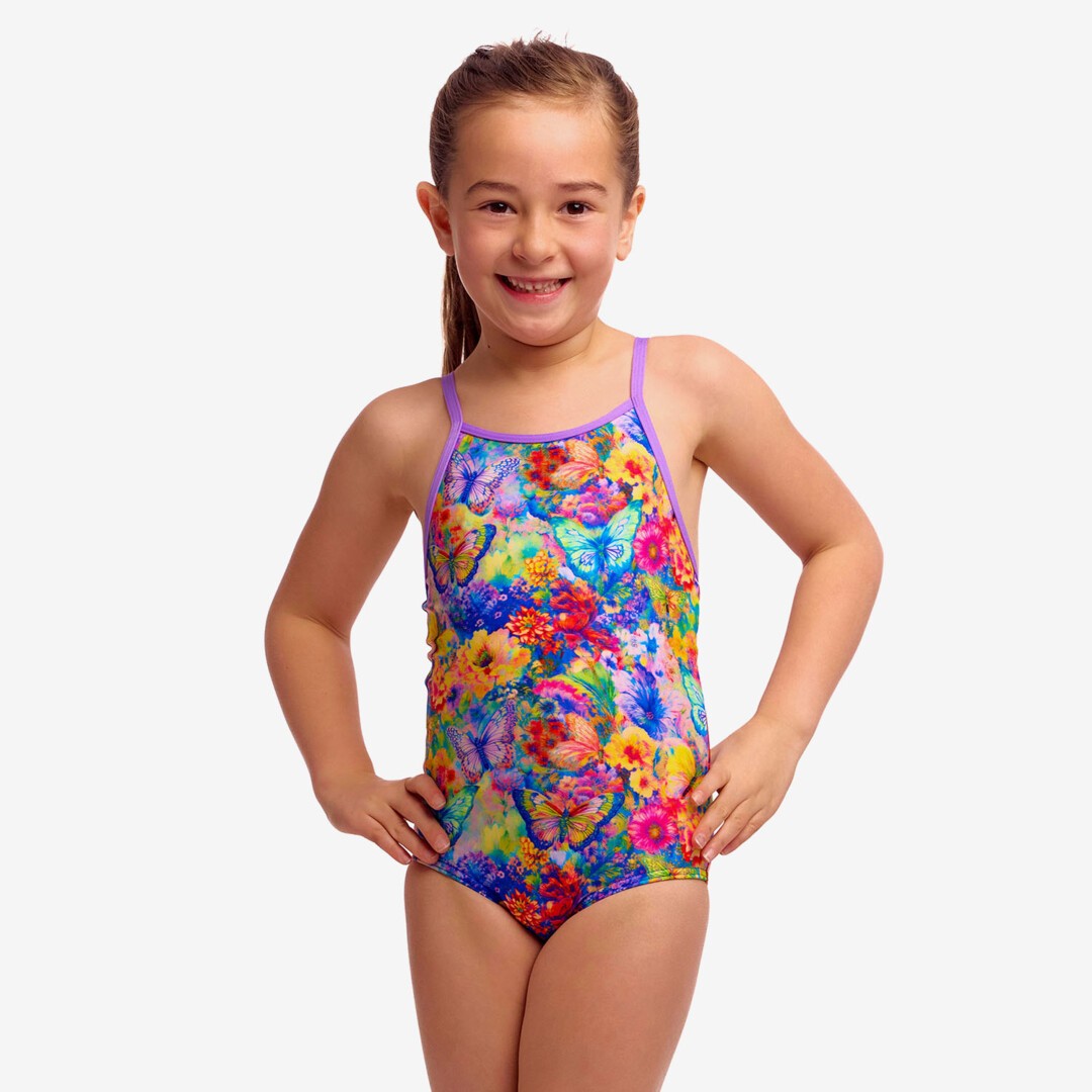 Austin Flowers Toddler Girl's Printed One Piece