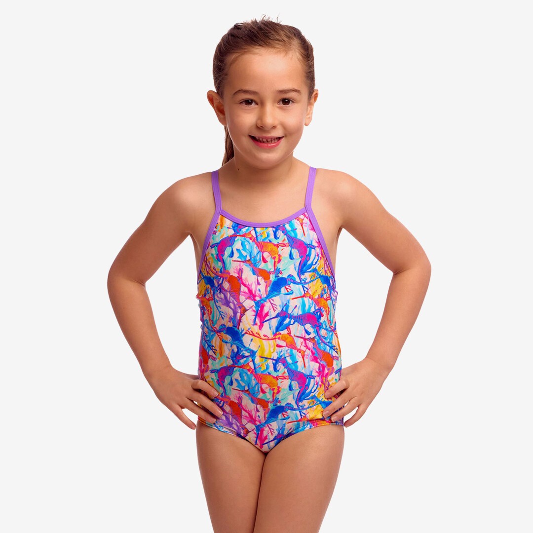Dreamy Weedy Toddler Girl's Printed One Piece