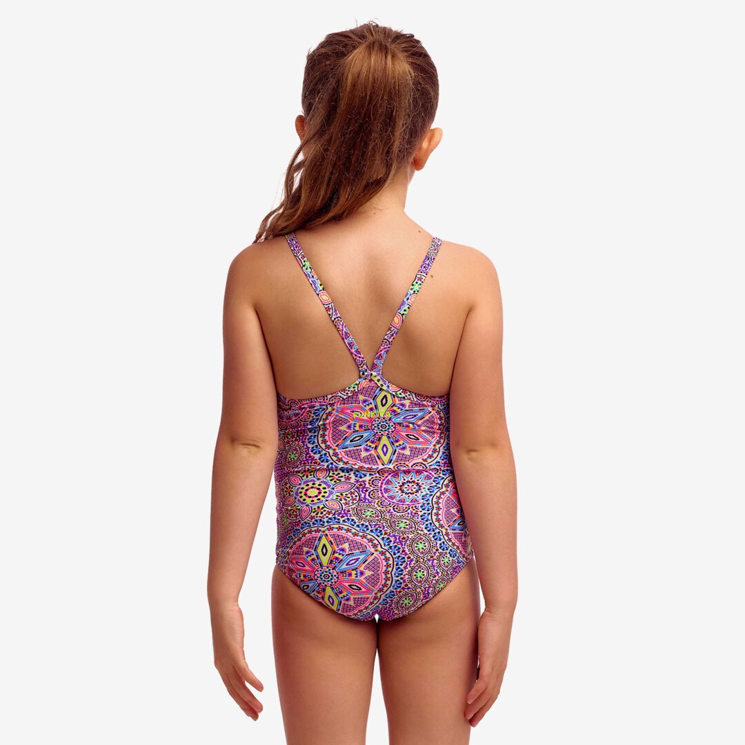 Love Lacy Toddler Girl's Printed One Piece