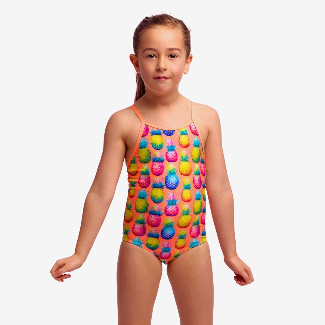 Pinky Piney Toddler Girl's Printed One Piece