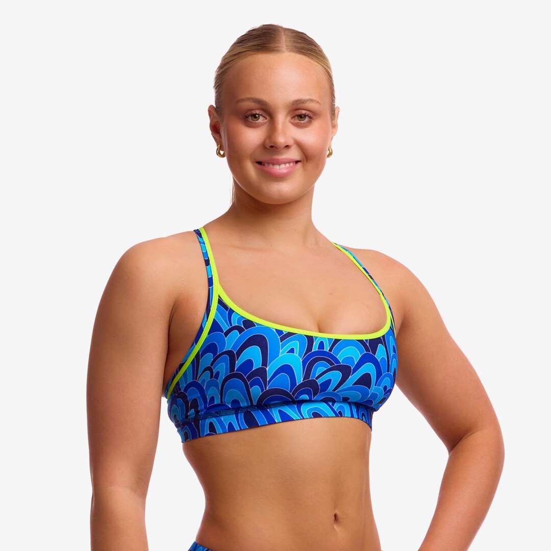 Hill Billy Blues Ladies Sports Top