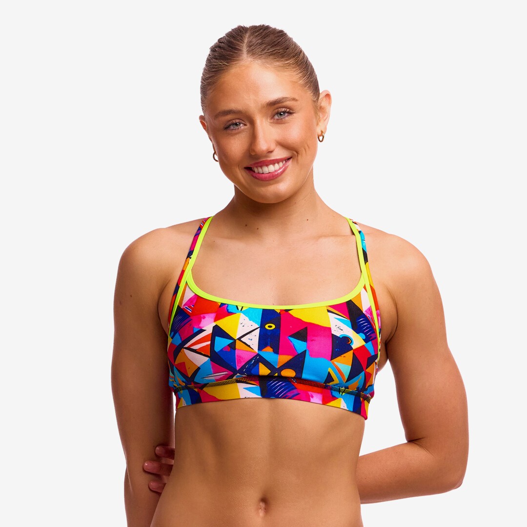 Broken Blox Ladies Sports Top