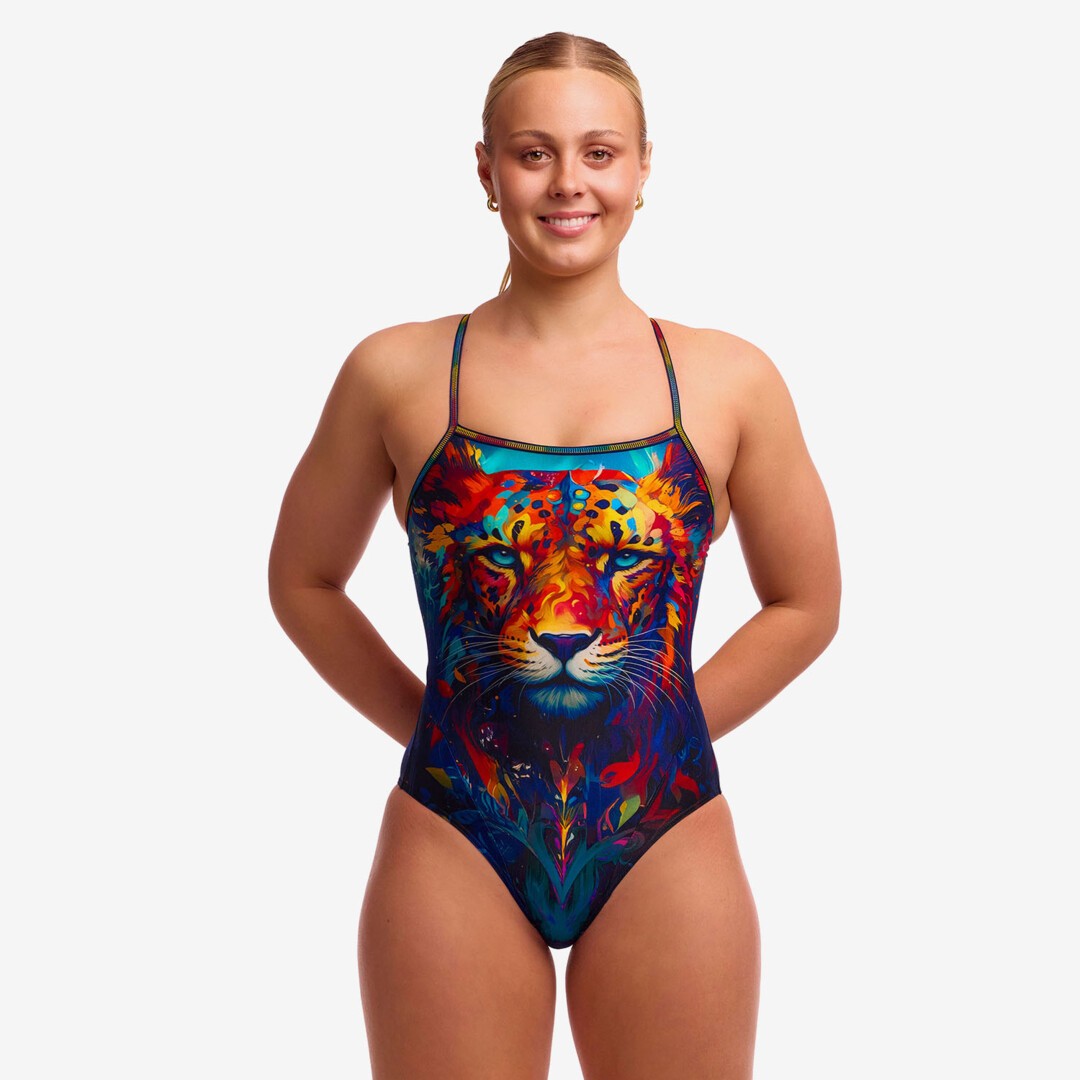 Meow Baby Ladies Single Strap One Piece