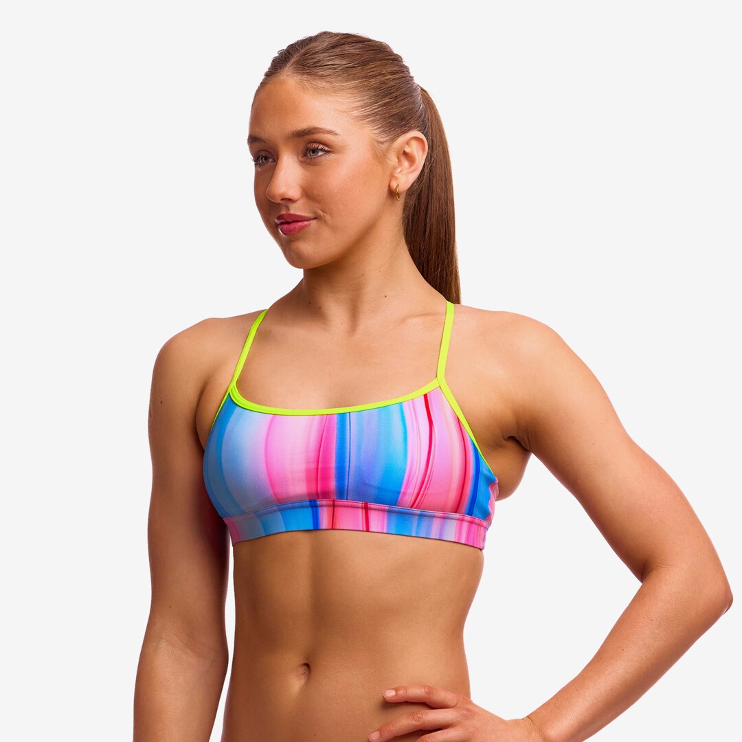 Curtain Call Ladies Swim Crop Top