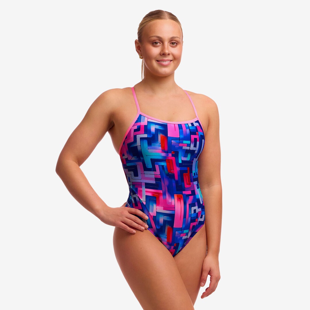 You Tubey Ladies Swim Secure One Piece