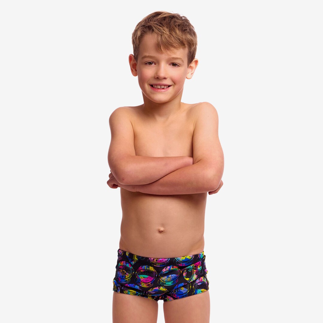 Ham Bam Maam Toddler Boy's Printed Trunks
