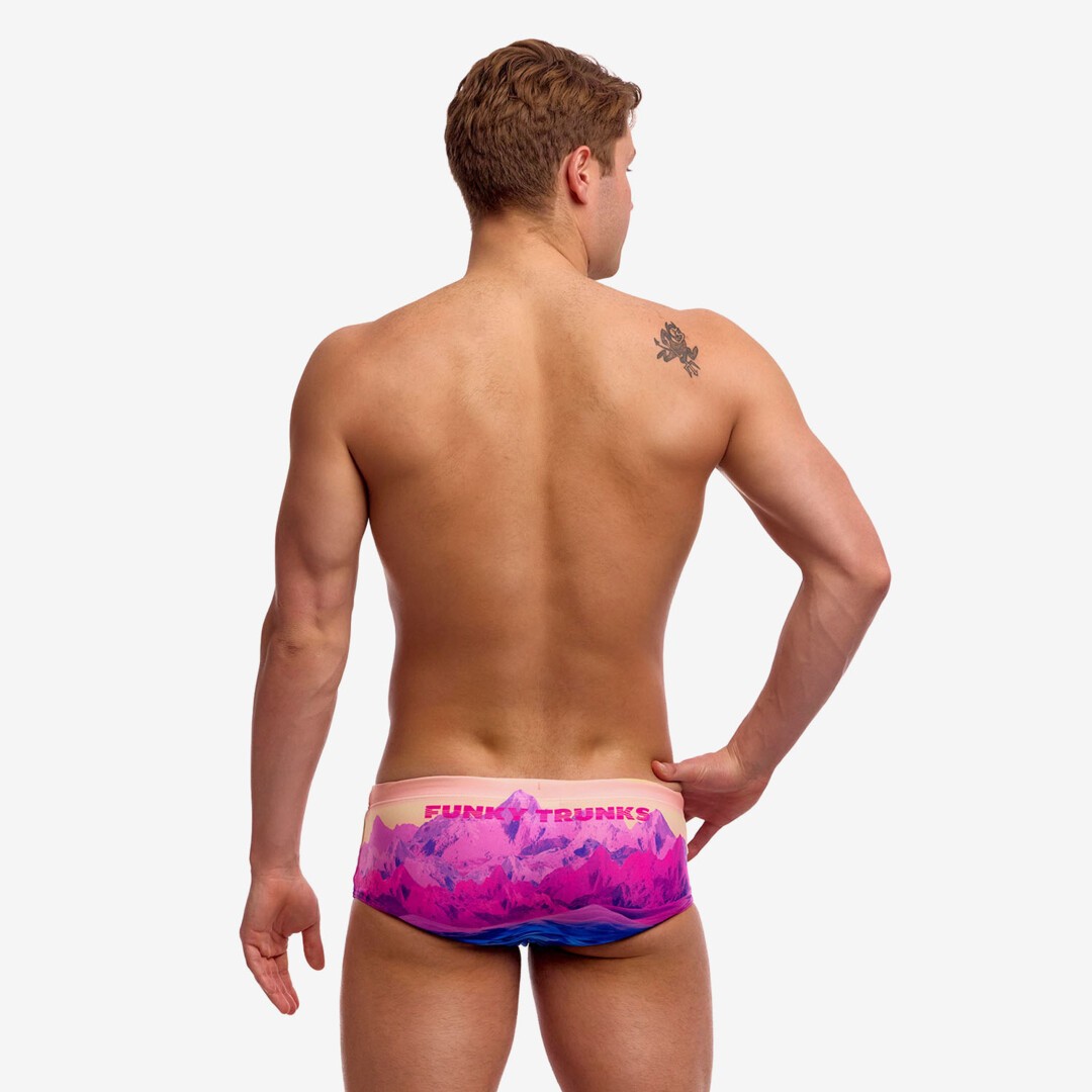 Pink Peaks Men's Sidewinder Trunks