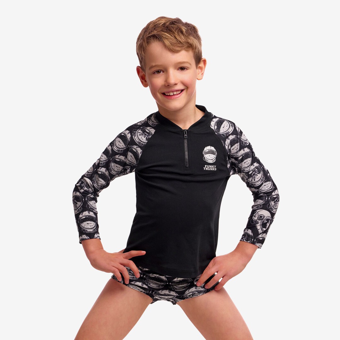 Arti Mess Toddler Boy's Zippy Rash Vest