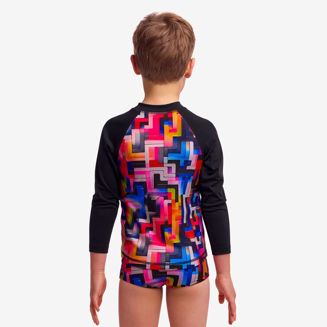 Putty Rules Toddler Boy's Zippy Rash Vest