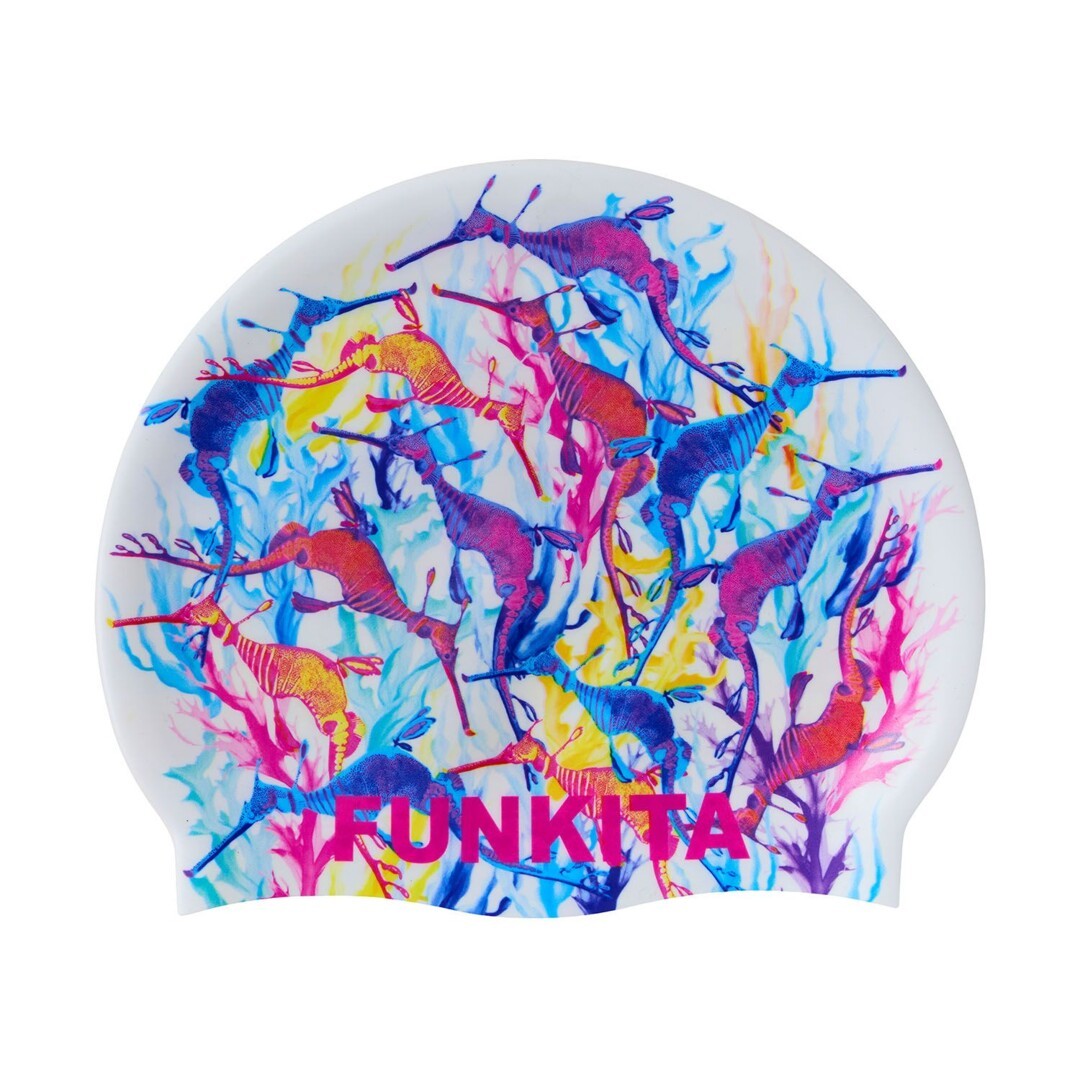 Dreamy Weedy Silicone Swimming Cap