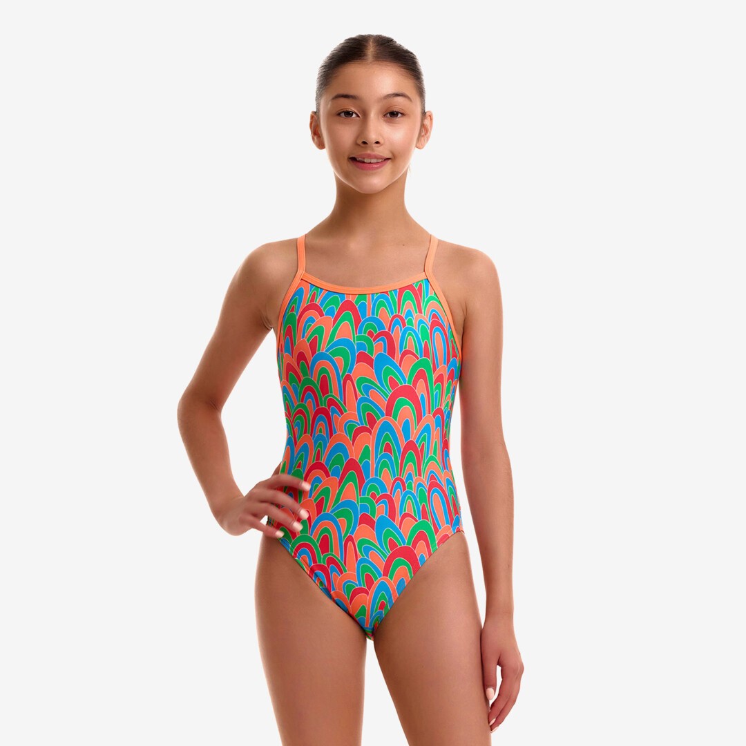 Hush Puffy Girl's Single Strap One Piece
