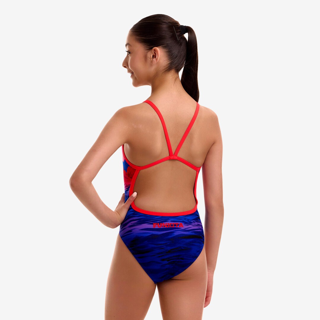 High Lights Girl's Single Strap One Piece
