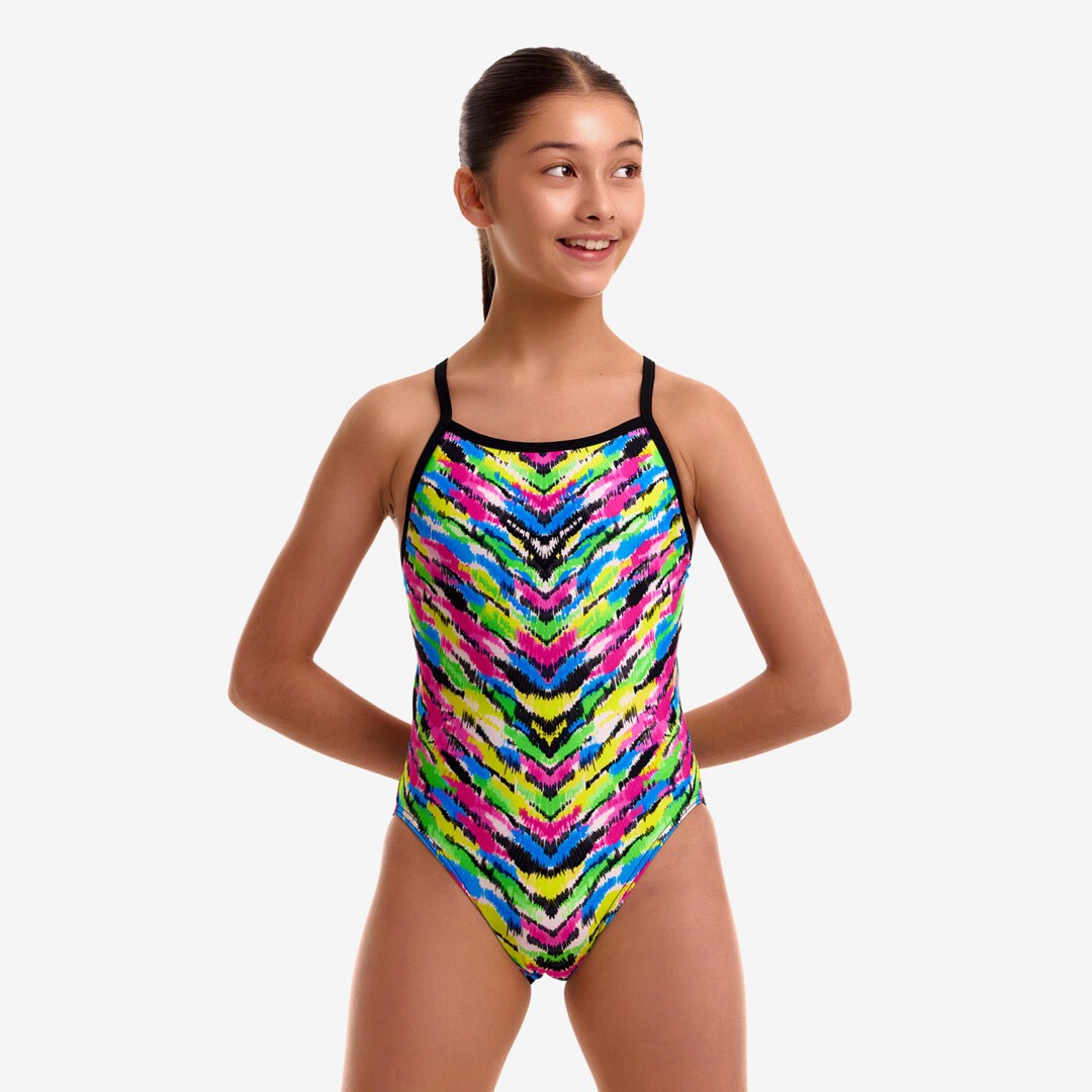 Happy Hide Girl's Single Strap One Piece