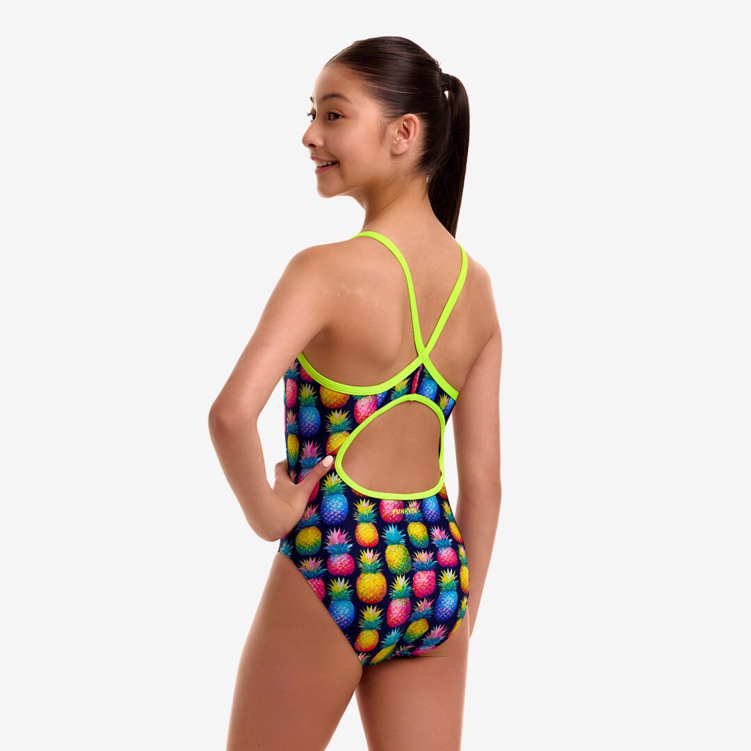 Pine Gap Girl's Diamond Back One Piece