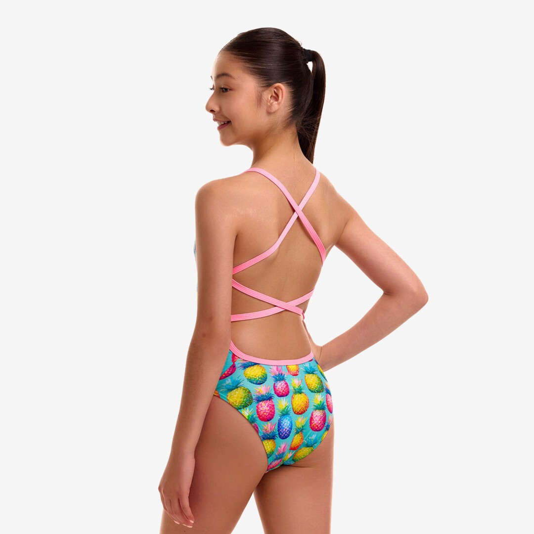 Punchy Bunch Girl's Strapped In One Piece