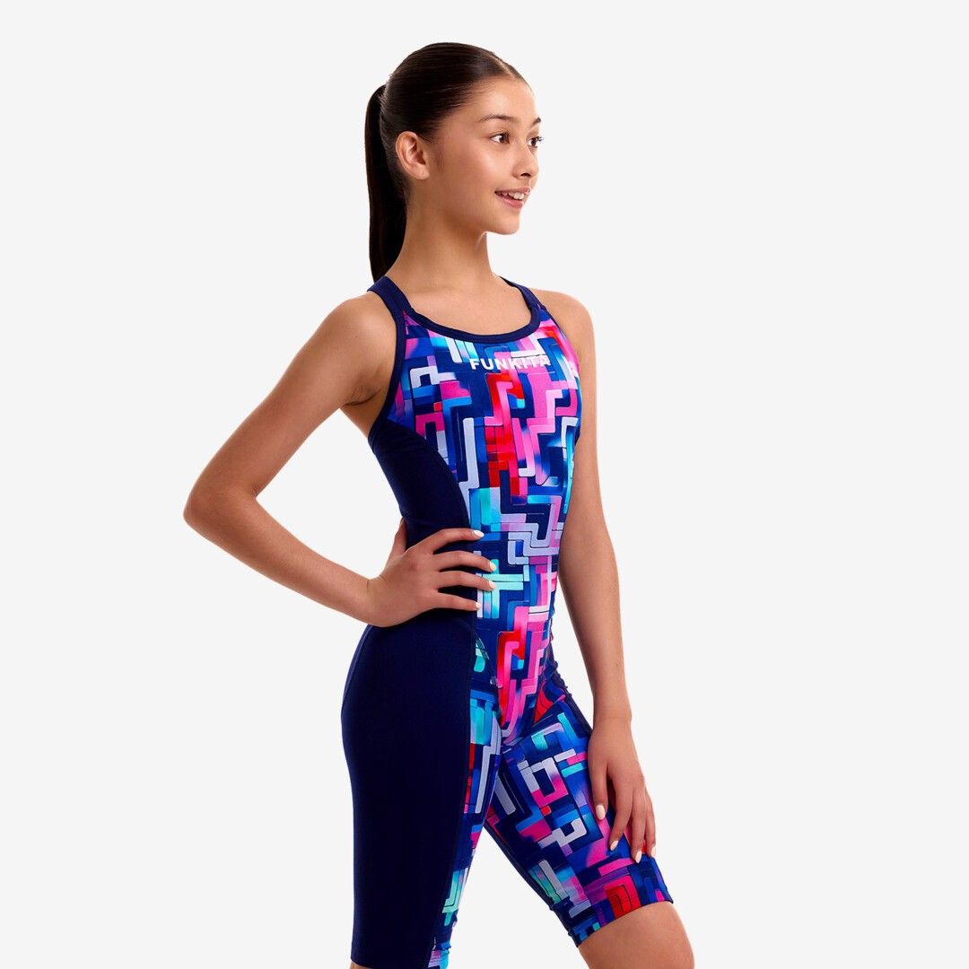 You Tubey Girl's Fast Training One Piece