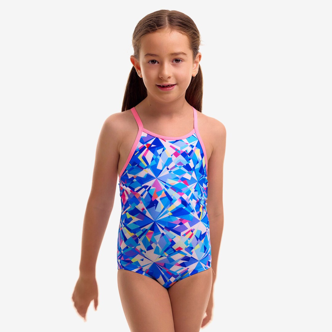 Crystal Mess Toddler Girl's Printed One Piece