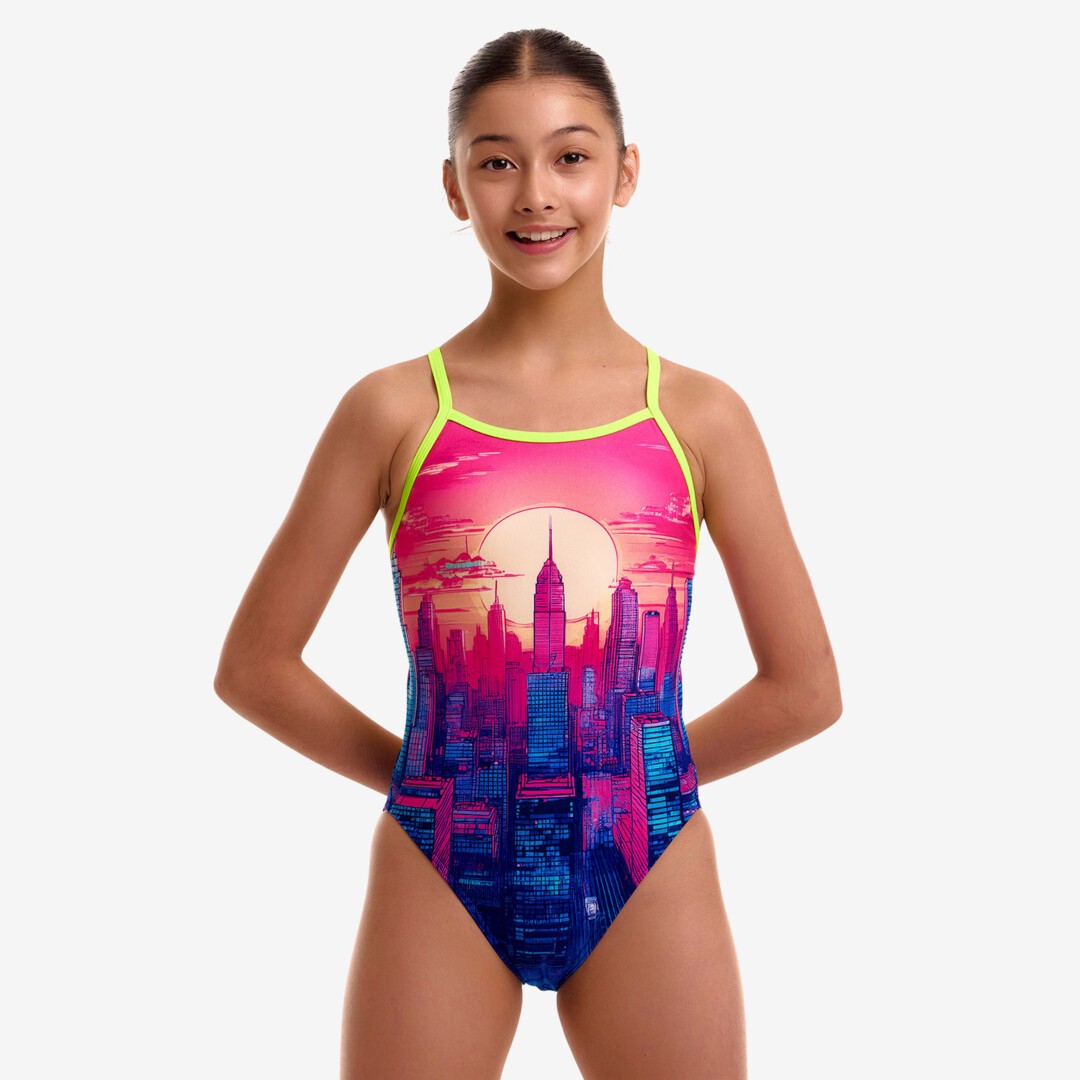 Skyline Drive Girl's Single Strap One Piece