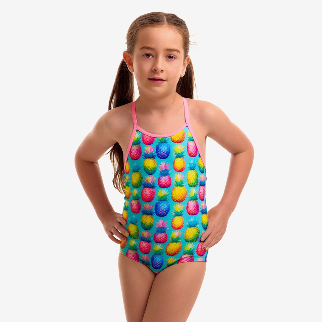 Punchy Bunch Toddler Girl's Printed One Piece