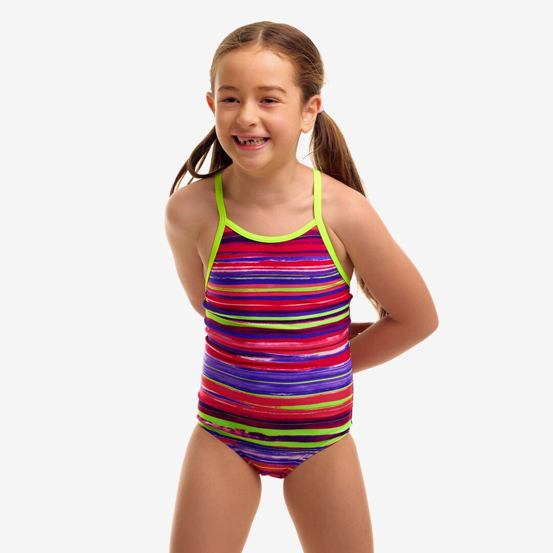 Lolly Layers Toddler Girl's Printed One Piece