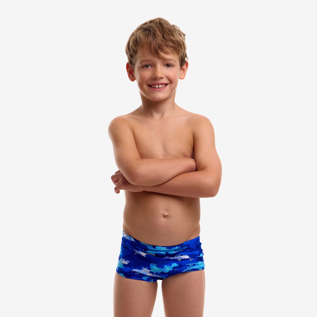 Clean Marine Toddler Boy's Printed Trunks