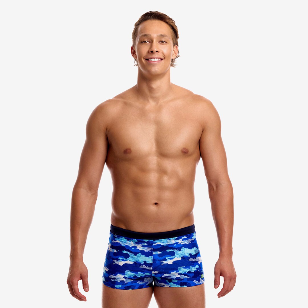 Clean Marine Men's Square Trunks