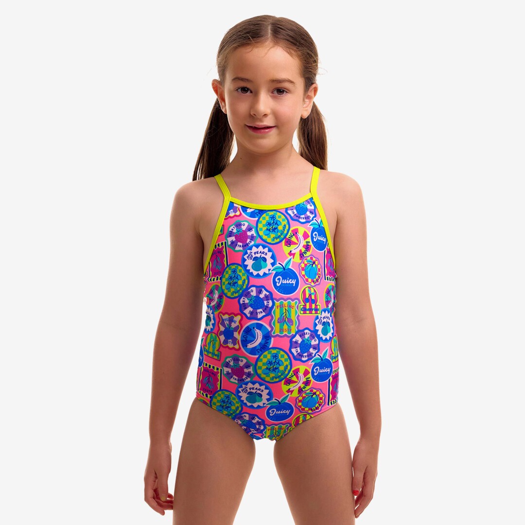 Zesty Besty Toddler Girl's Printed One Piece