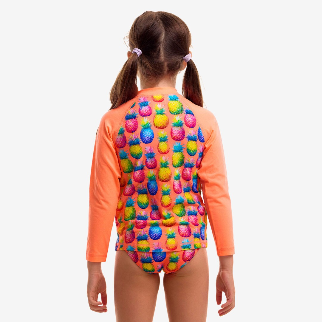 Pinky Piney Toddler Girl's Zippy Rash Vest